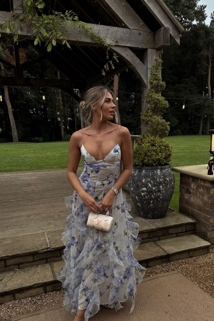 Robe Maxi Fleurie pour Femmes | Design Éclatant