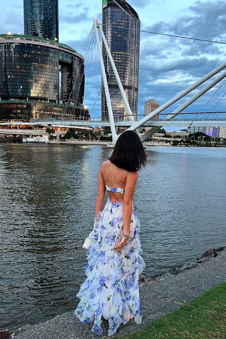 Robe Maxi Fleurie pour Femmes | Design Éclatant