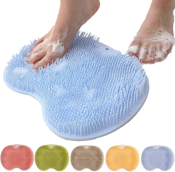 Tapis de Massage Des Pieds en Silicone Mains Libres de Luxe