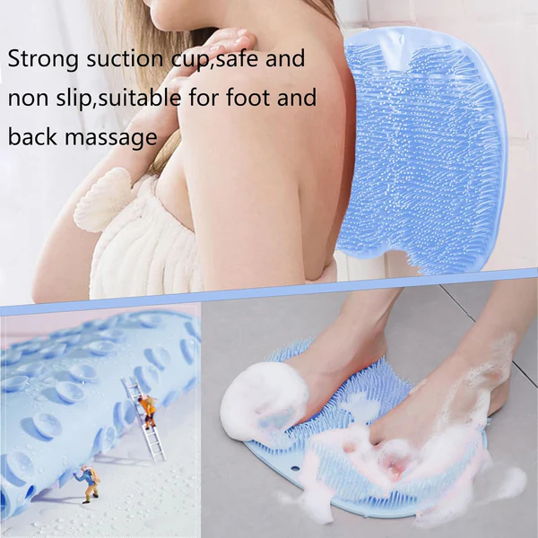 Tapis de Massage Des Pieds en Silicone Mains Libres de Luxe