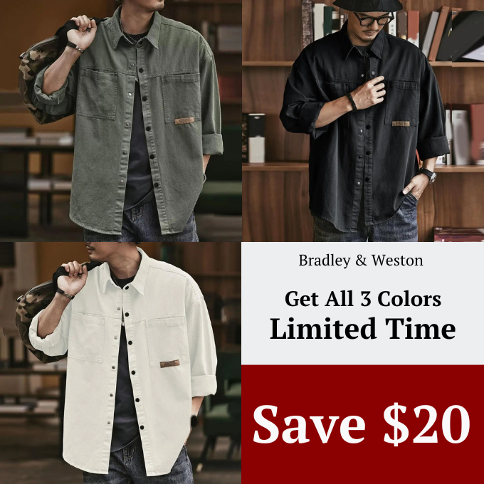 Chemise Homme Vintage Décontractée | Légère et Confortable