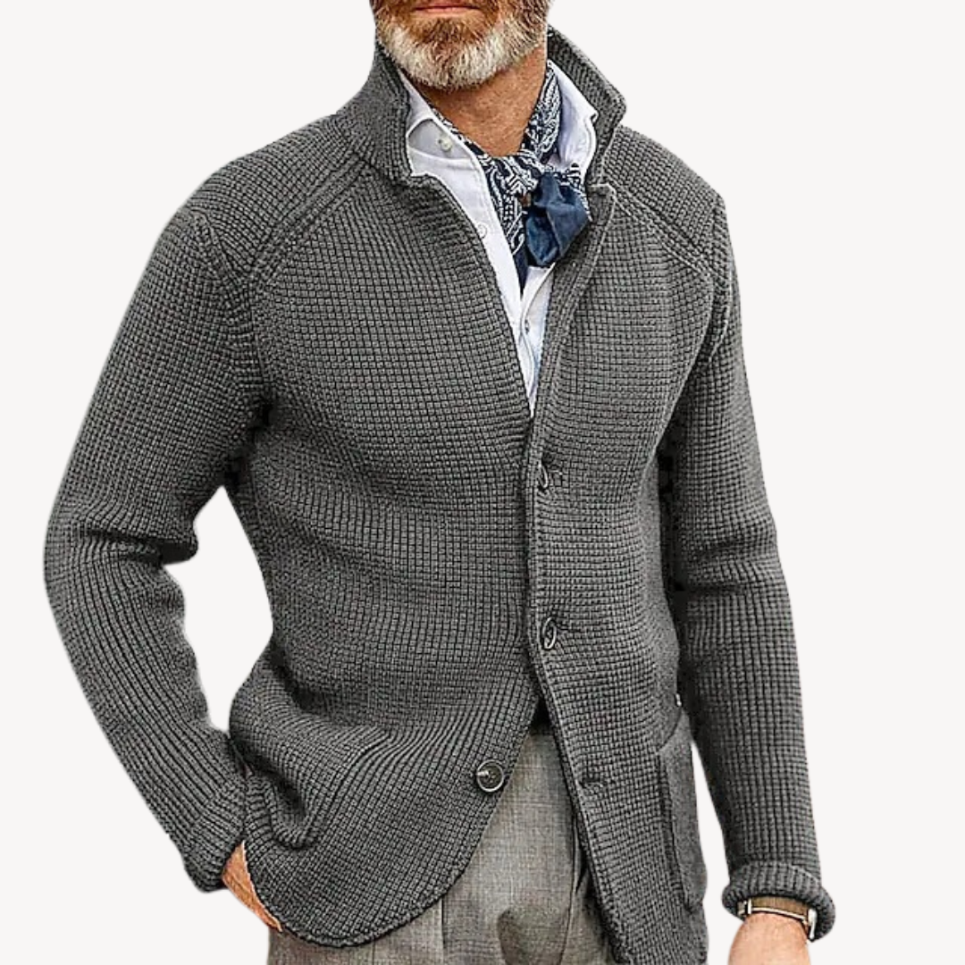 Cardigan Tricoté Élégant Pour Hommes | Léger