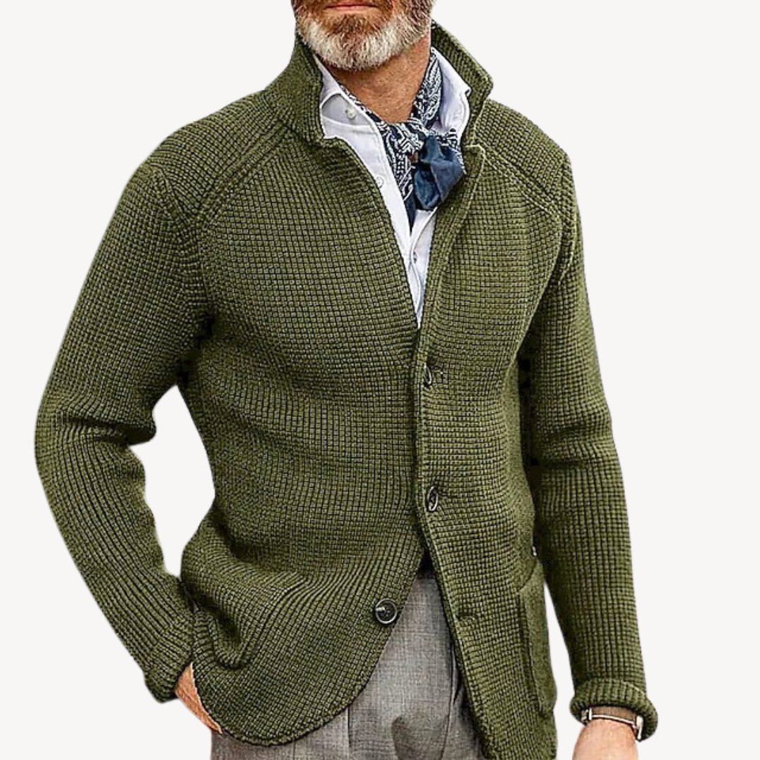 Cardigan Tricoté Élégant Pour Hommes | Léger