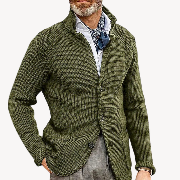 Cardigan Tricoté Élégant Pour Hommes | Léger