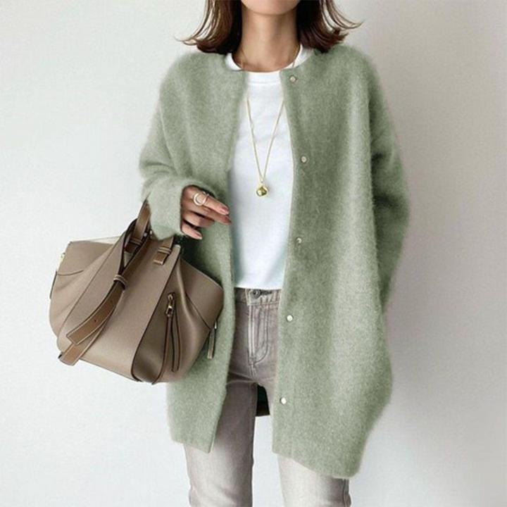 Amelia | Cardigan Alpaga sophistiqué
