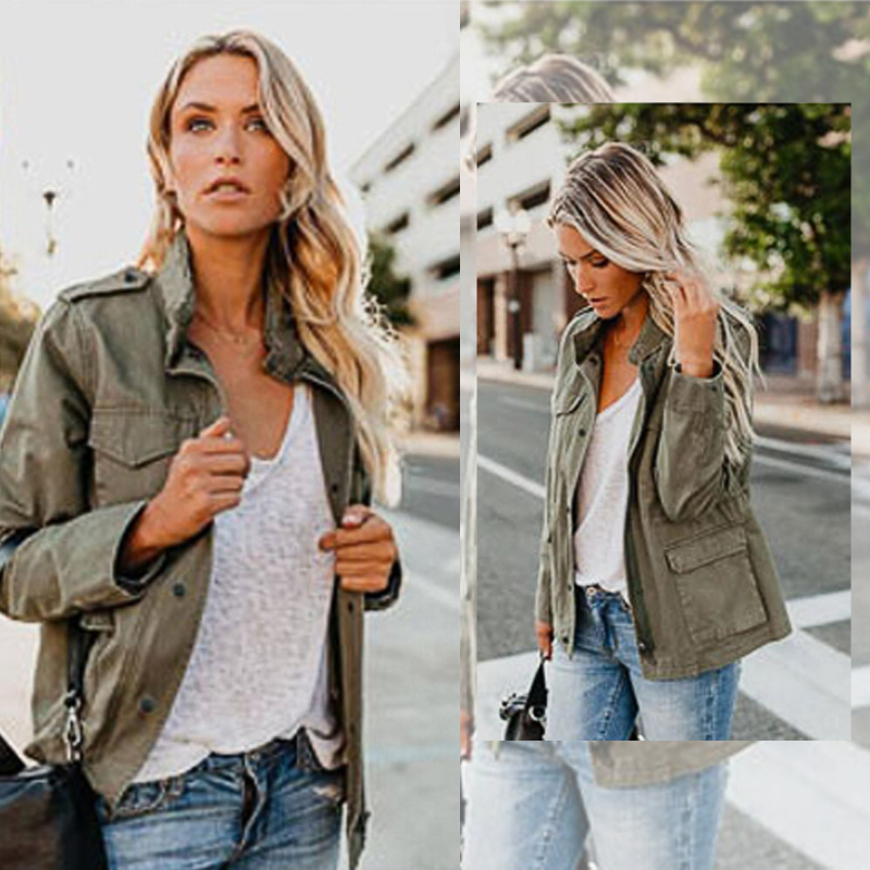 Veste Femme Chic au Quotidien | Mi-Longue & Fermeture Zippée