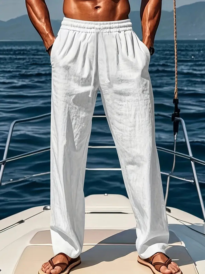 Pantalon D’Été Large Pour Homme Peter | Décontracté Et Aéré