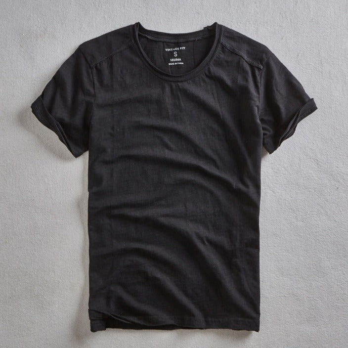 Homme Décontracté T-shirt Vintage | Minimaliste Et Léger