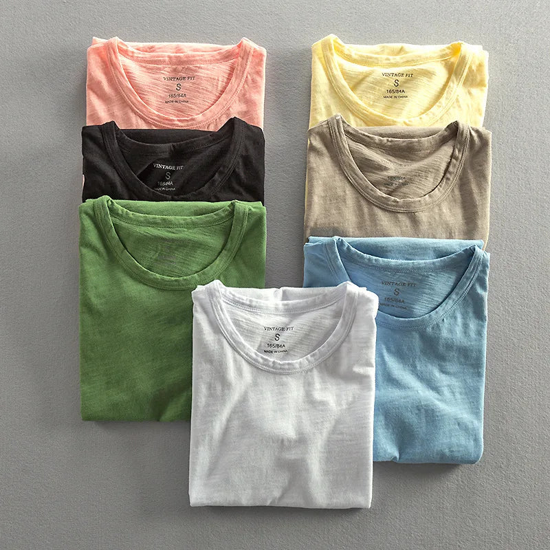 Homme Décontracté T-shirt Vintage | Minimaliste Et Léger