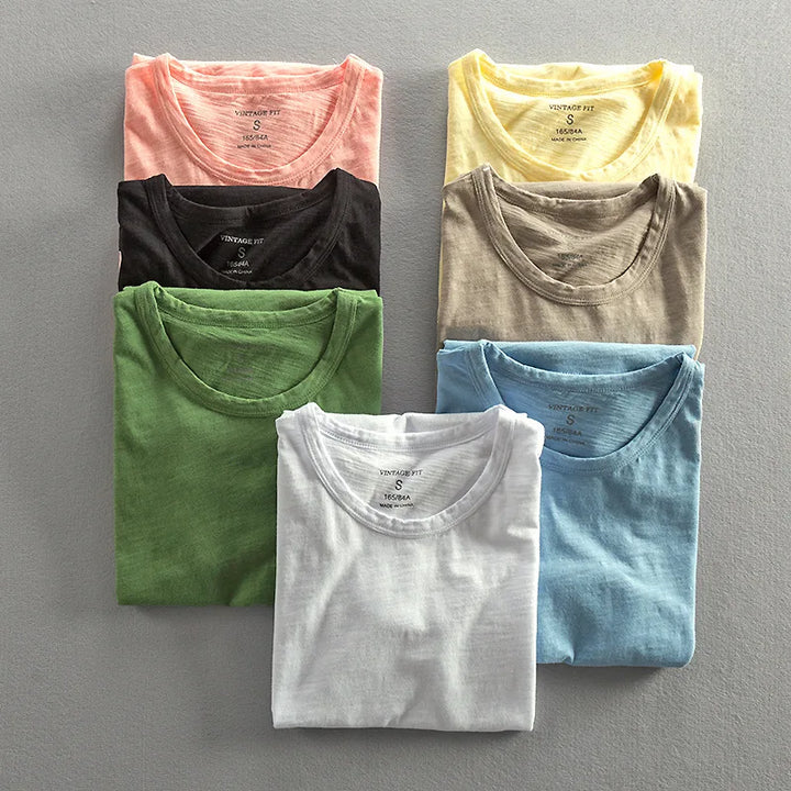 Homme Décontracté T-shirt Vintage | Minimaliste Et Léger