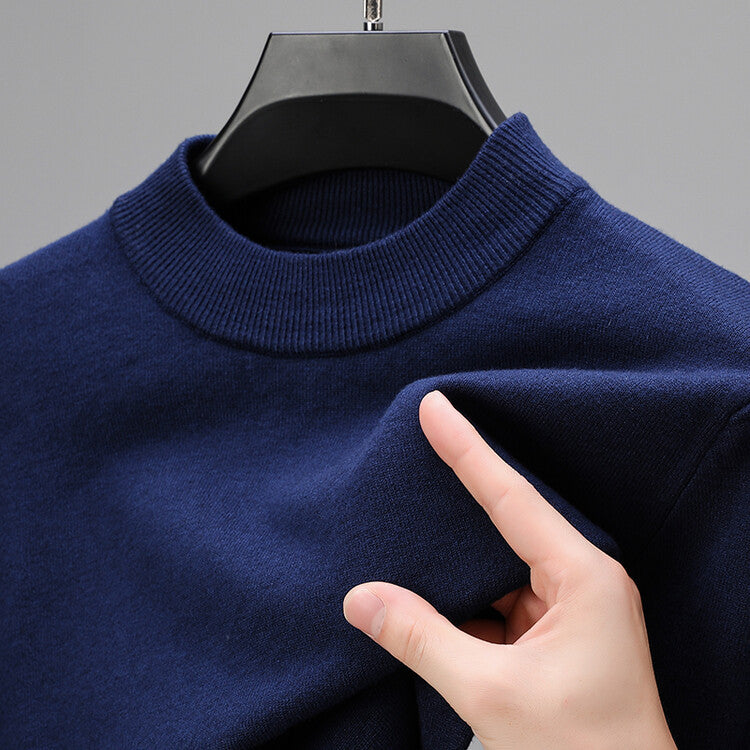Stylish Men's Sweater | Classic Hem