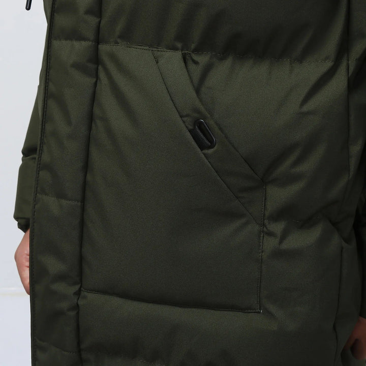 Parka Matelassée Imperméable Pour Hommes | Hiver