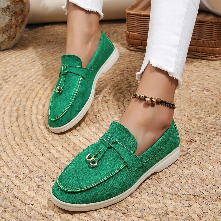 Mocassins en cuir élégants pour femmes | Design élégant