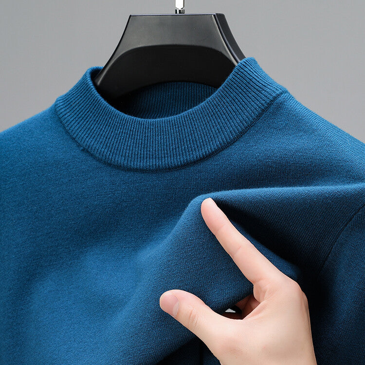 Stylish Men's Sweater | Classic Hem