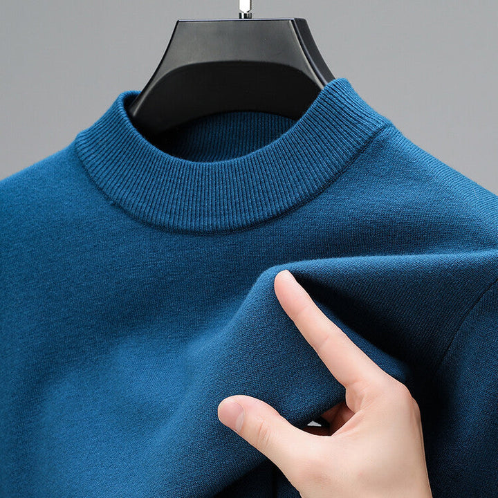Stylish Men's Sweater | Classic Hem