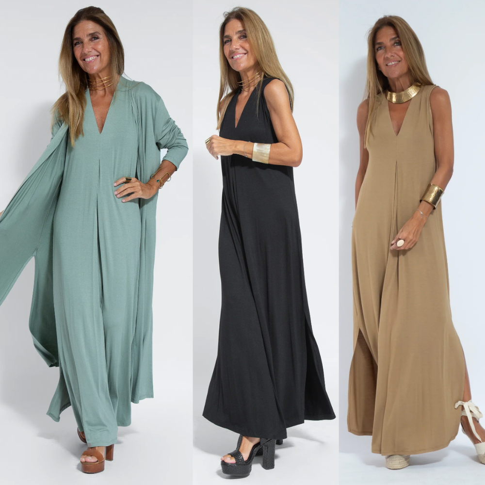 Robe Femme Élégante Longue Maxi | Silhouette Intemporelle