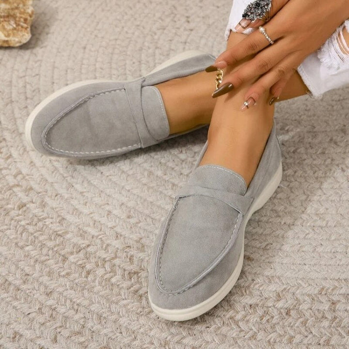 Mocassins en daim pour femme | Confort et élégance