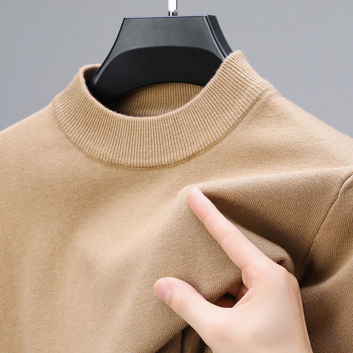 Stylish Men's Sweater | Classic Hem