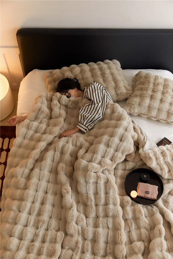 Couverture en peluche extra douce
