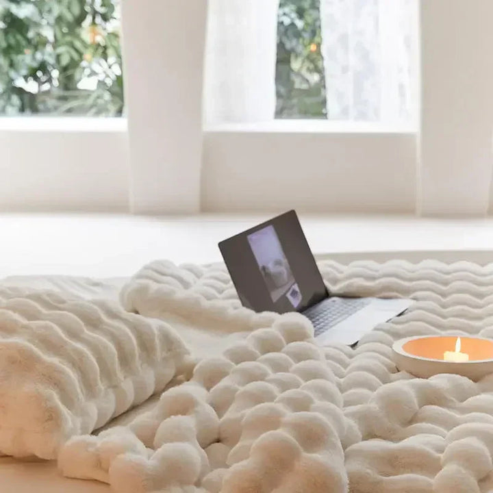 Couverture en peluche extra douce