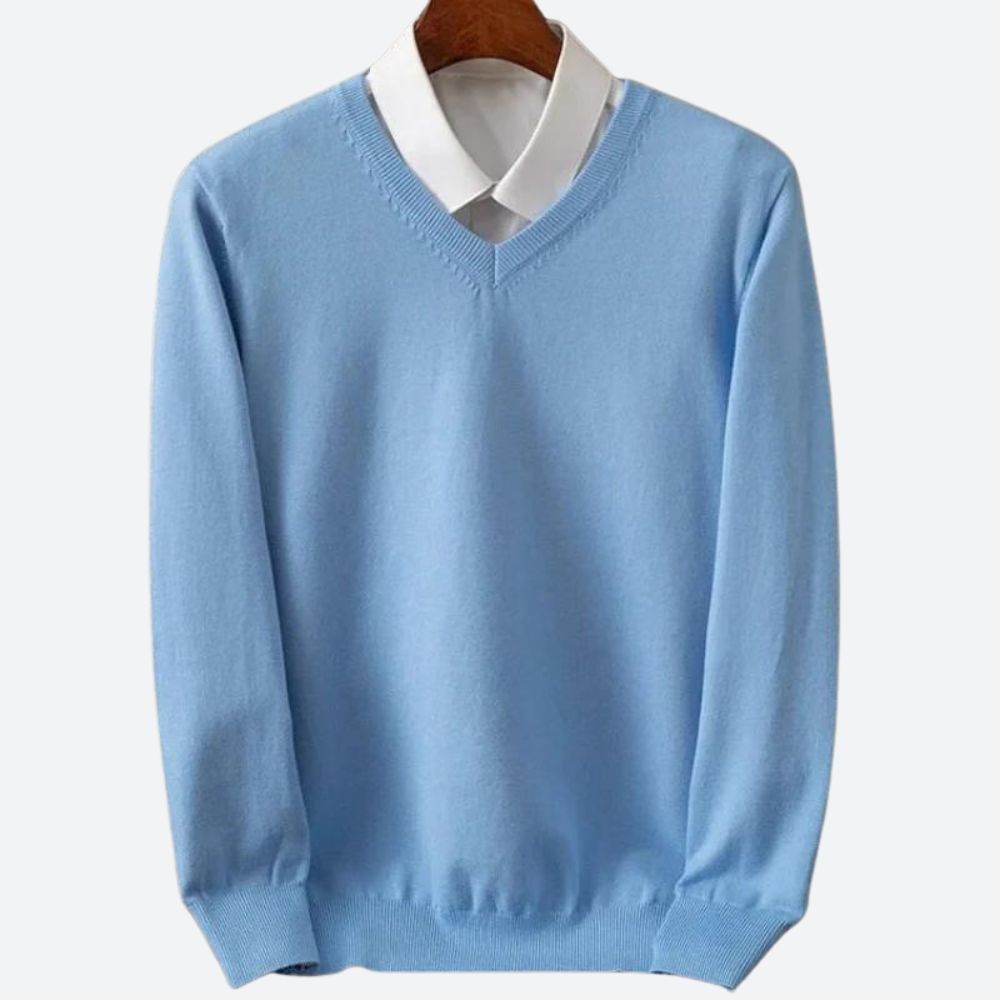 Pull Homme Doux Élégant | Coupe Hivernale