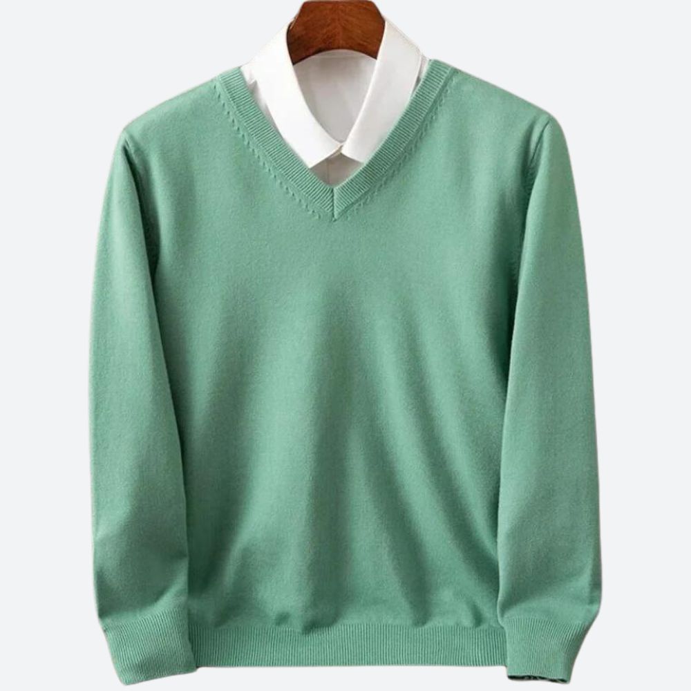 Pull Homme Doux Élégant | Coupe Hivernale