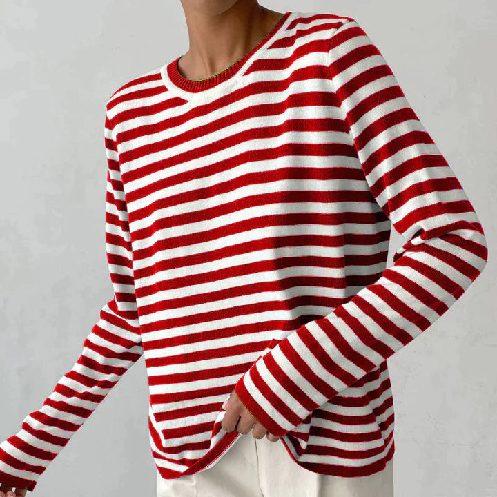 Alice | Chemise en Coton à Rayures Élégante