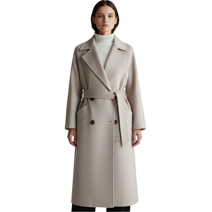 Manteau long d'hiver pour femme