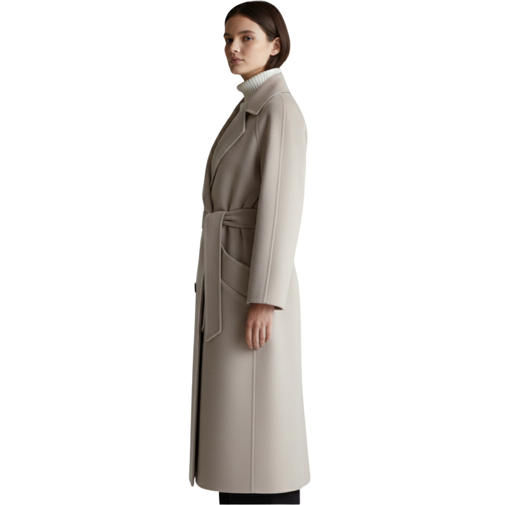 Manteau long d'hiver pour femme