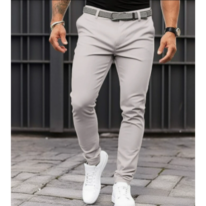 Pantalon chino décontracté sur mesure pour homme | Style polyvalent