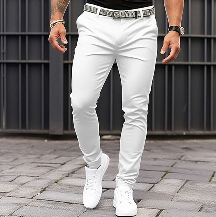 Pantalon chino décontracté sur mesure pour homme | Style polyvalent