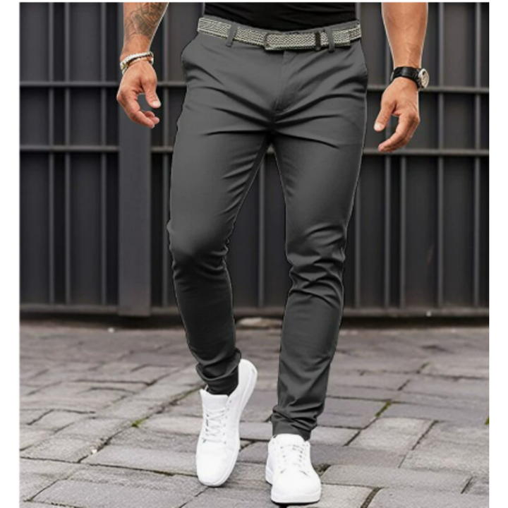 Pantalon chino décontracté sur mesure pour homme | Style polyvalent