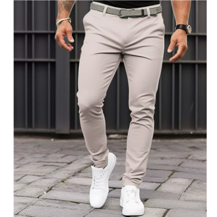Pantalon chino décontracté sur mesure pour homme | Style polyvalent