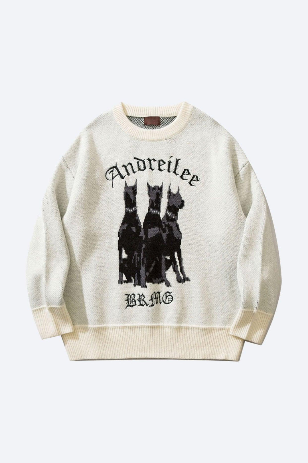Men's Dog Pattern Sweater | Playful