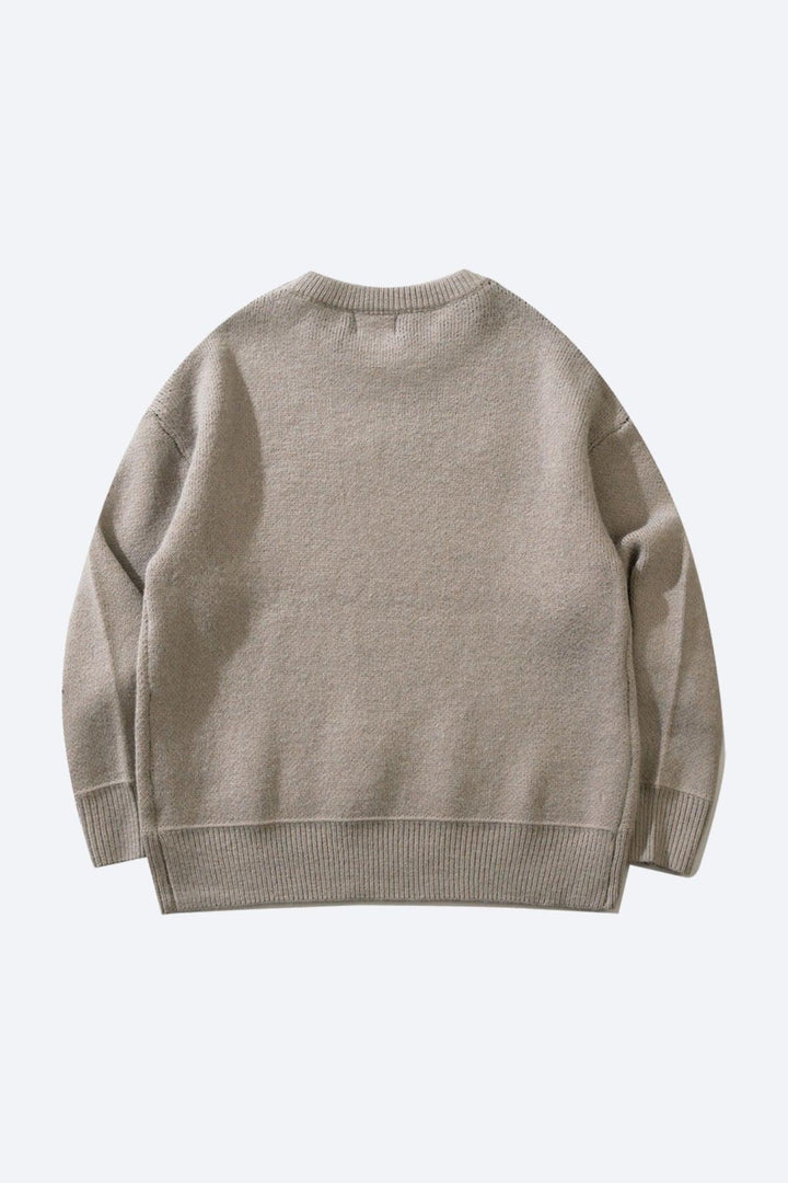 Men's Dog Pattern Sweater | Playful