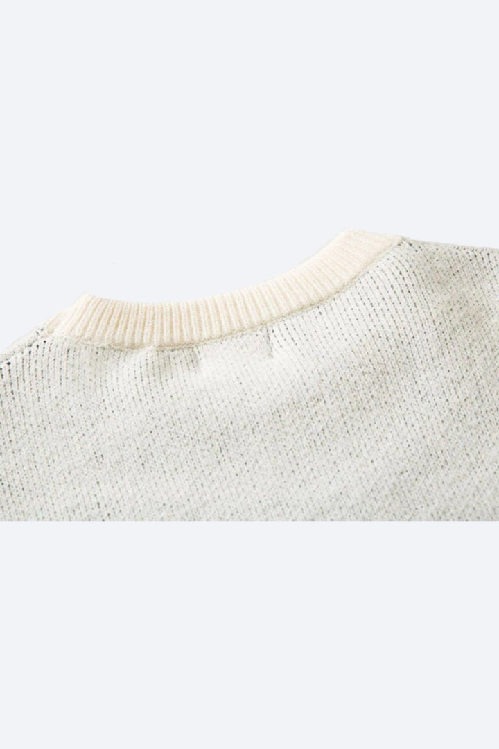 Men's Dog Pattern Sweater | Playful