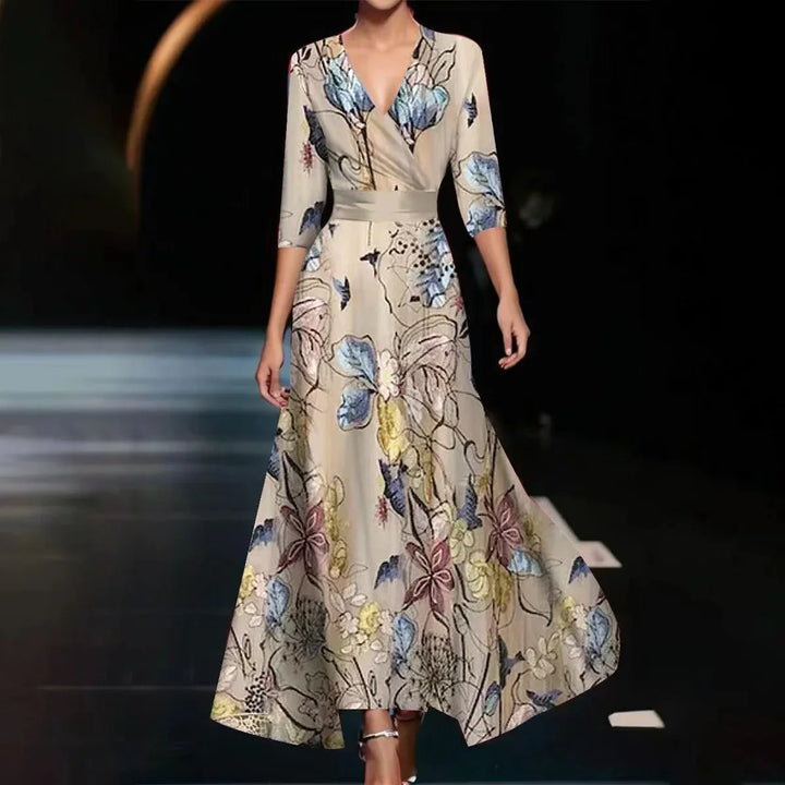 Alicia | Robe élégante à manches