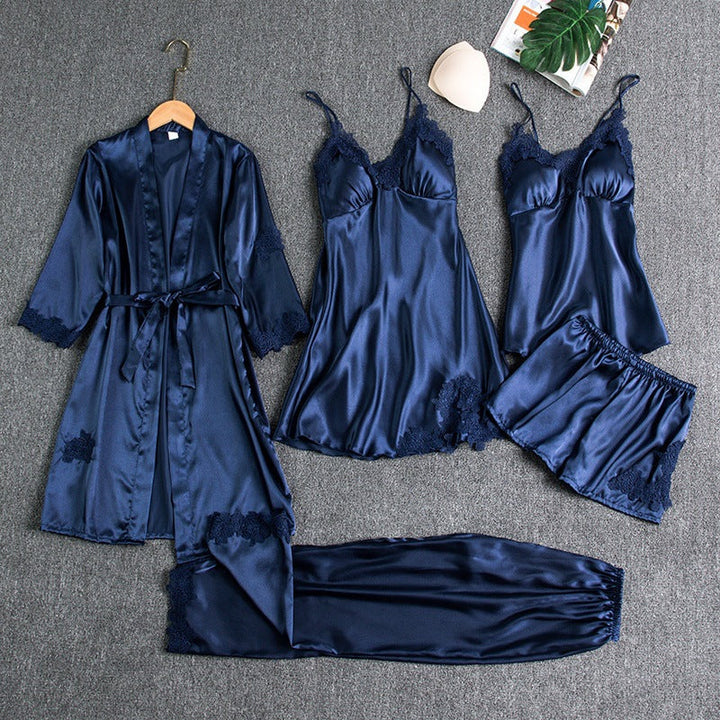 Ensemble Pyjama Femme Élégant | Confort 4 Pièces