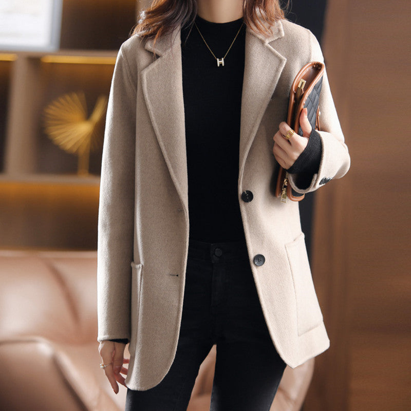 Women's Elegant Tweed Blazer