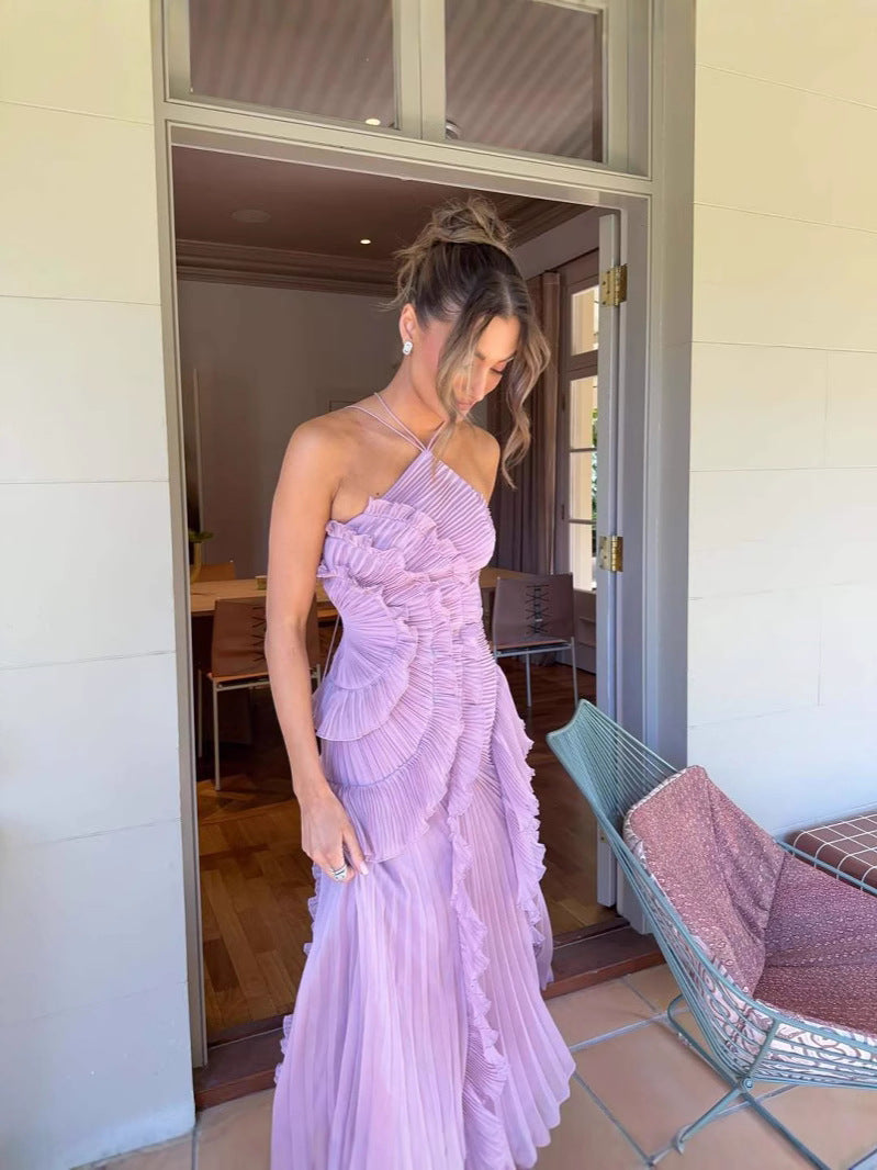 Robe à Volants Charmante pour Femmes | Midi