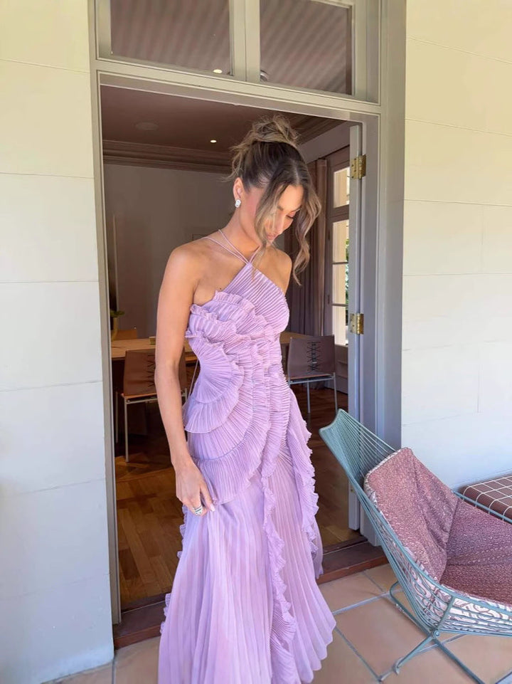 Robe à Volants Charmante pour Femmes | Midi
