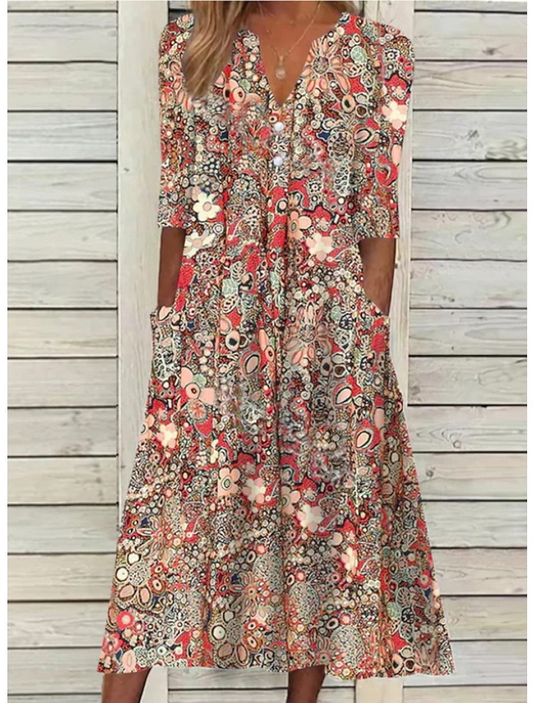 Giulia | Robe d'été à fleurs