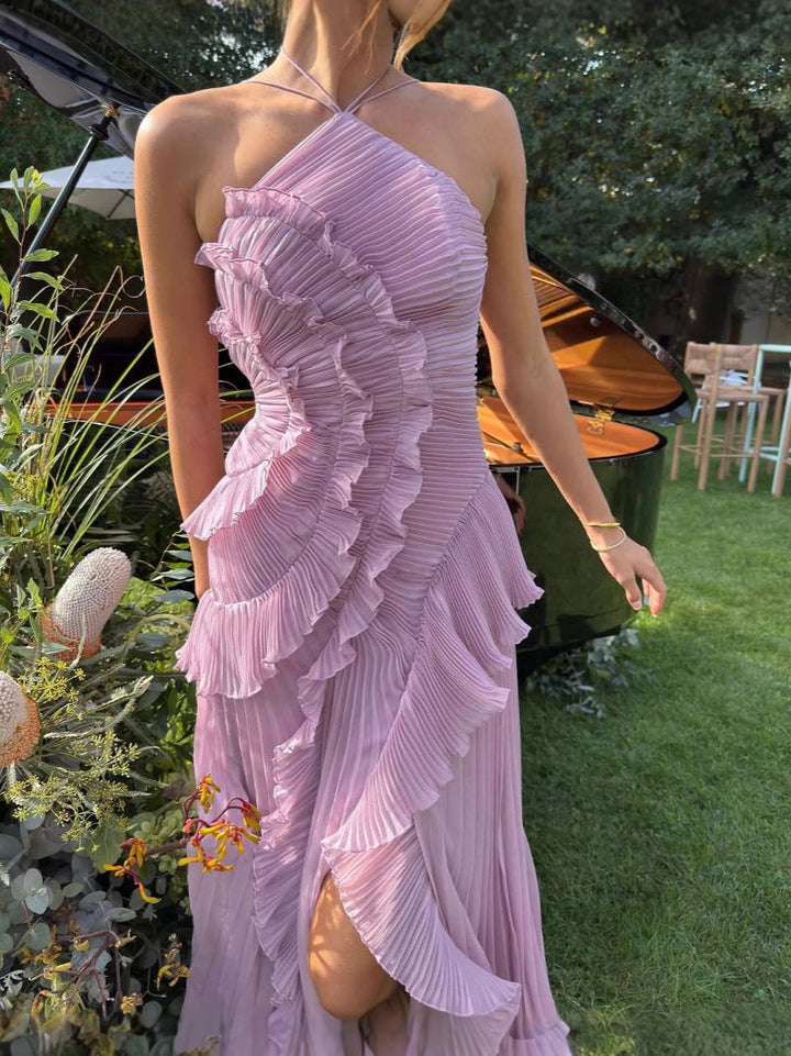 Robe à Volants Charmante pour Femmes | Midi