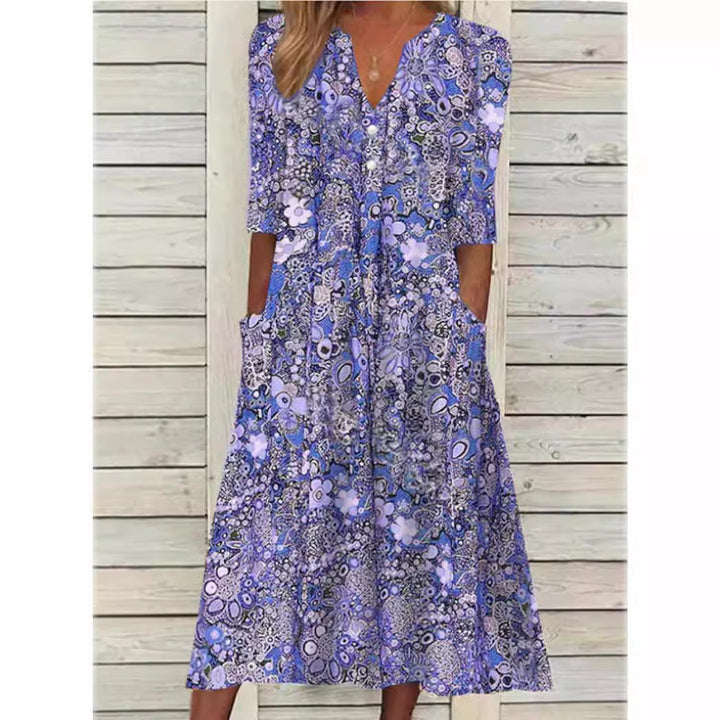 Giulia | Robe d'été à fleurs