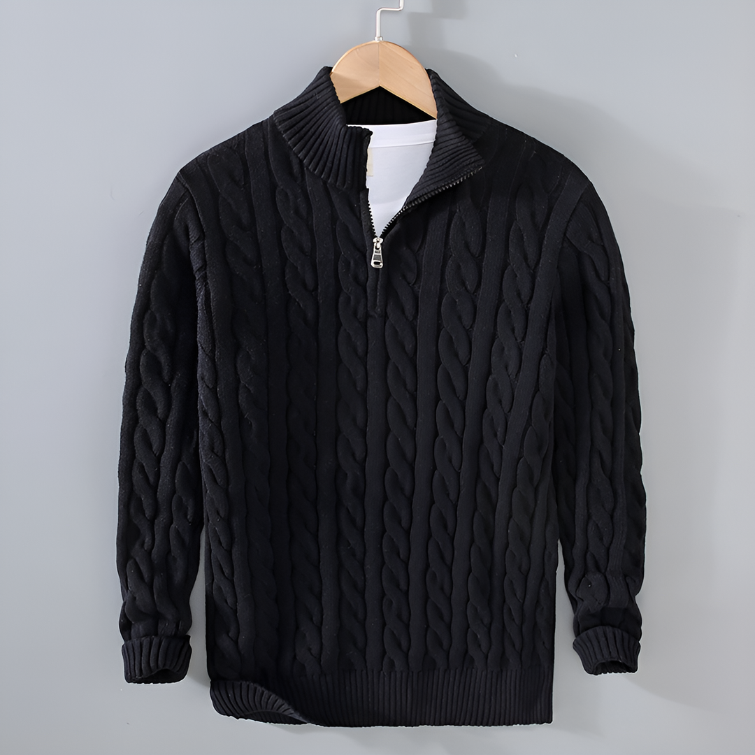 CIRO™ | VESTE DE CLASSE AVEC COL MONTANT ET FERMETURE ÉCLAIR