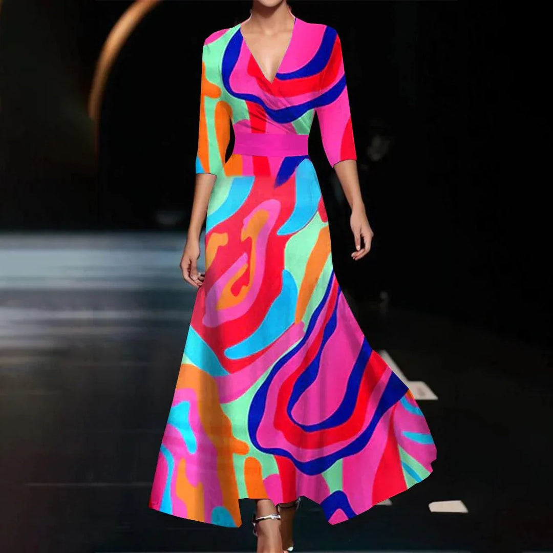 Alicia | Robe élégante à manches