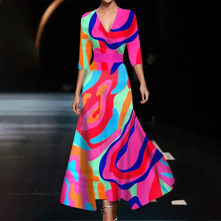 Alicia | Robe élégante à manches