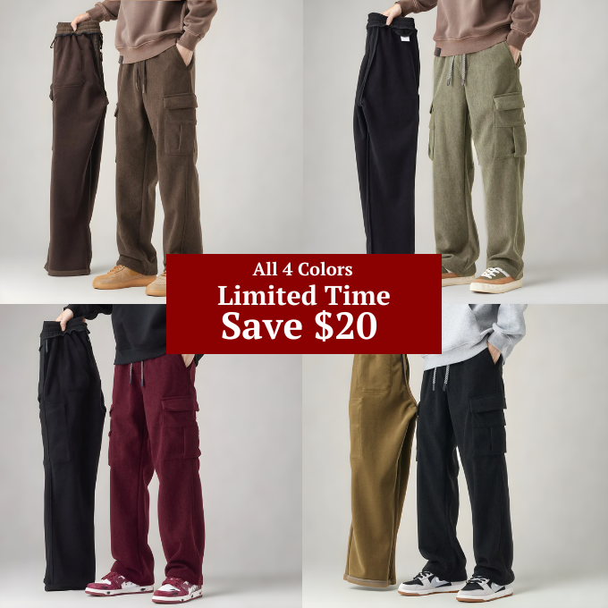 Pantalon Cargo Confort Pour Hommes | Taille FlexFit