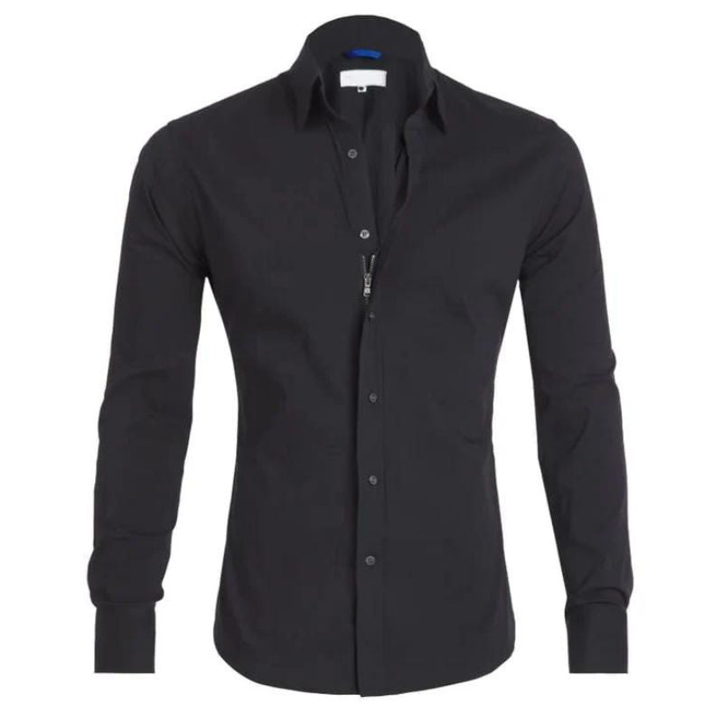 MATTEO™ | CASUAL ZIP-UP SHIRT