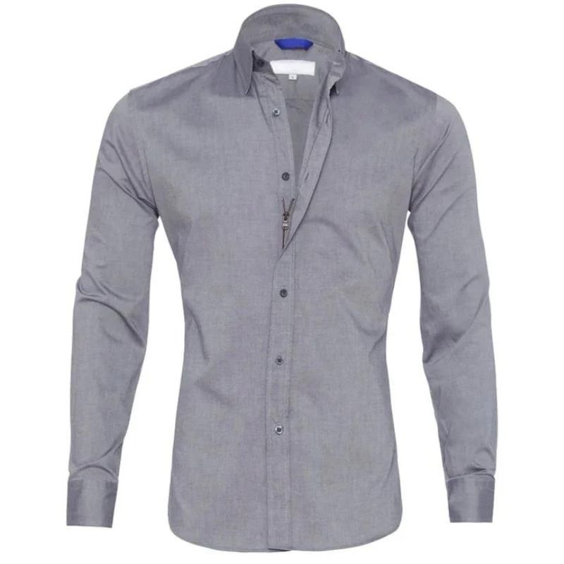 MATTEO™ | CASUAL ZIP-UP SHIRT